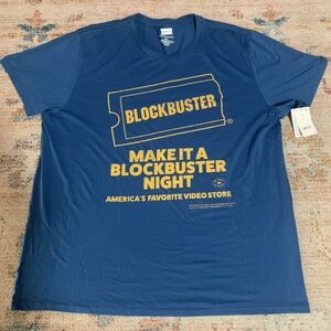 Blockbuster Blue Graphic Tee
